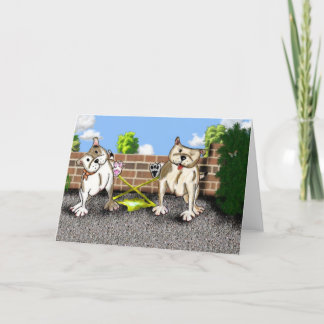 STAFFIE SOURIT - facteur de X - carte de voeux