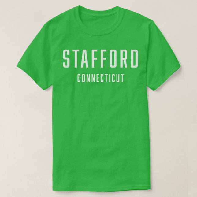 Stafford Connecticut TShirt (Design devant)