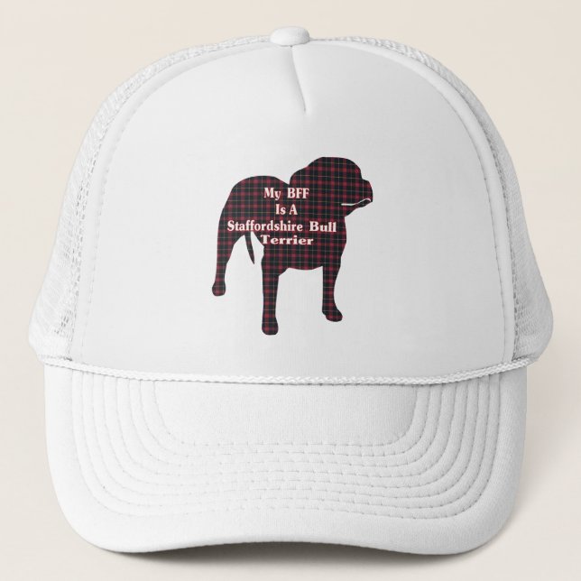 Staffordshire Bull Terrier Casquette BFF (Devant)