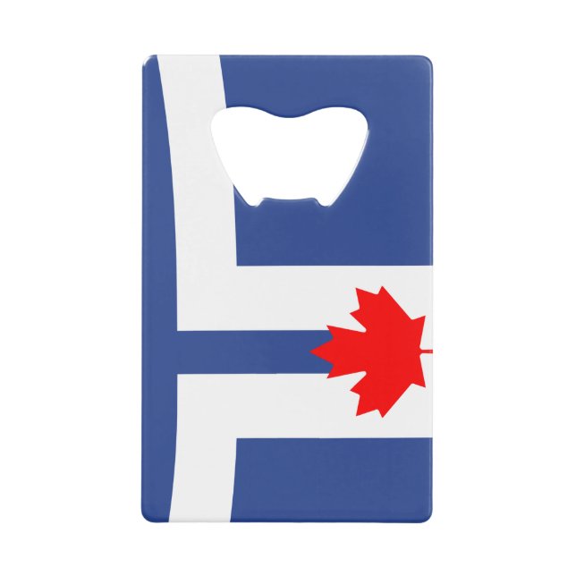 Stainless Steel Bottle Opener flag of Toronto (Devant)