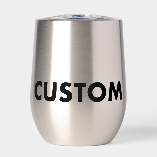 Stainless Steel Thermal Custom Wine Tumbler Blank (Avant)