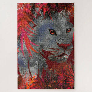 Stalking Cougar Puzzle - Peinture