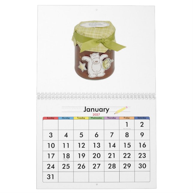 Stampin ! Calendrier (Jan 2027)