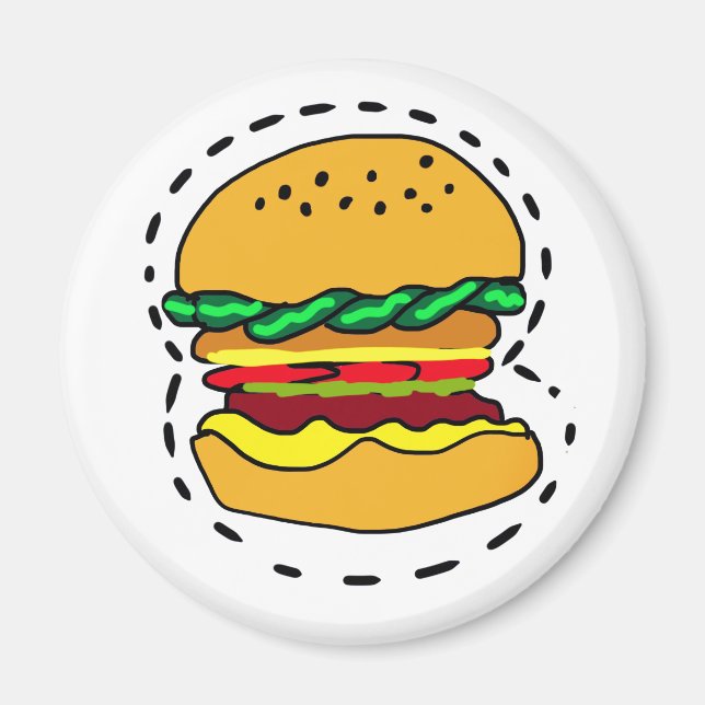 Standard, 2¼ Inch Circle Magnet (Devant)