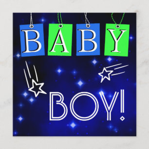 Star Baby Boy Faire-part