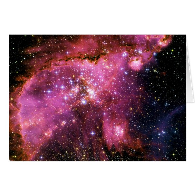 STAR CLUSTER NGC-346 (espace extra-atmosphérique)  (Devant horizontal)