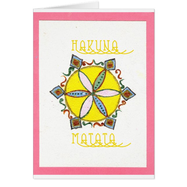 Star en devenir Hakuna Matata (Devant)