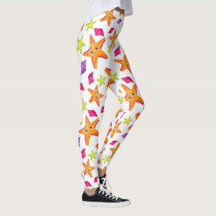 Star Fish Fun !  - Leggings en français : Étoiles 
