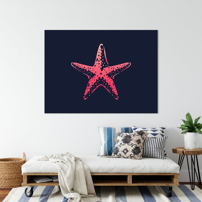Star Fish Sea Creature Print | Impression de poiss (StarFish Ocean Wall Art Poster Print | Room Print by TinkPrints)