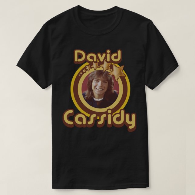 Star Hommage David Cassidy T-shirt classique (Design devant)