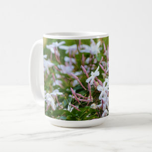 Star Jasmine Flowers Floral Rose Mug Coffee Coupe