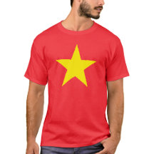 Star Jaune / Vietnam - T-shirt Tee Patriotique