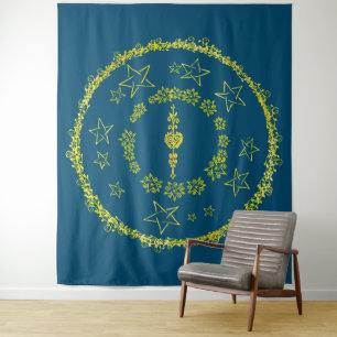 Star Mandala - Tapisserie