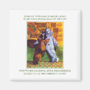 STAR OF WONDER Carré Magnet + paroles