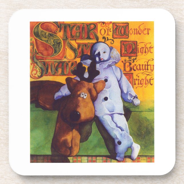 STAR OF WONNER Dessous de verre en plastique dur (Devant)