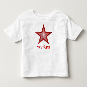 Star Rouge 'STAR' t-shirt enfant blanc