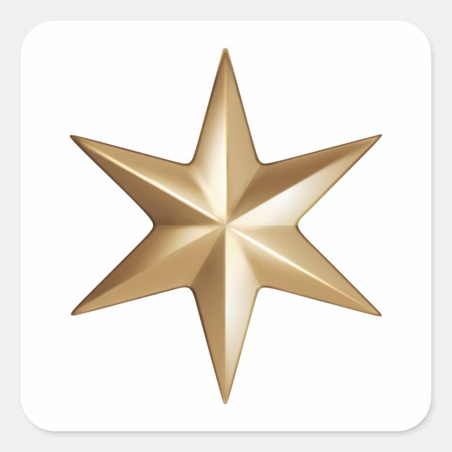 Star Square Stickers (Devant)