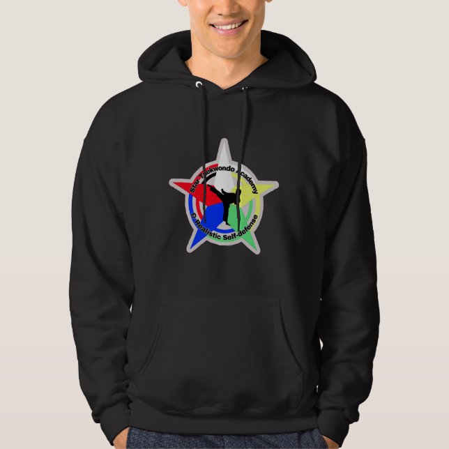 Star Taekwondo Academy Sweat - shirt à capuche (Devant)