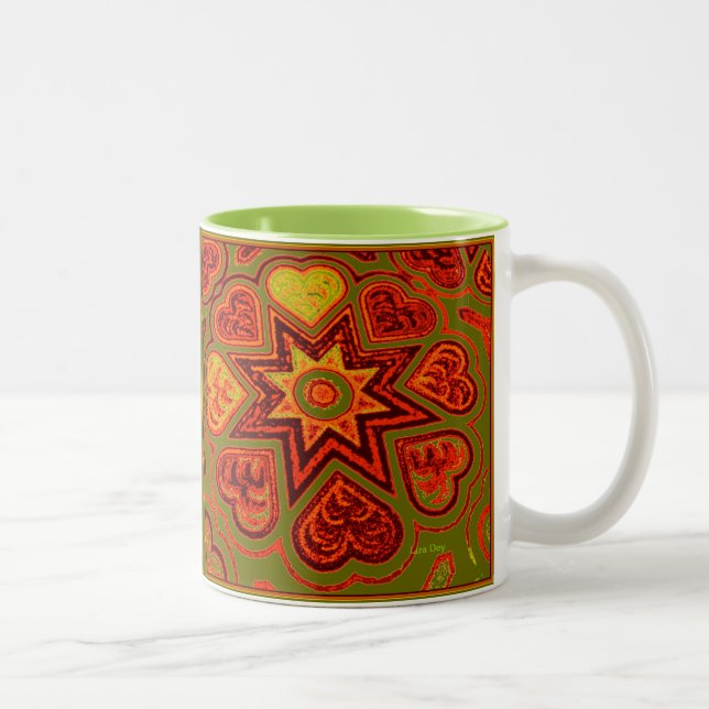'Starburst of Love' Mug (Droit)