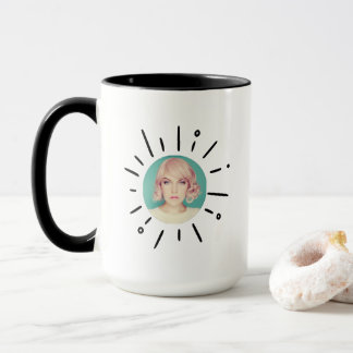 STARBURST |  Simple Fun & Playful Custom Photo Mug