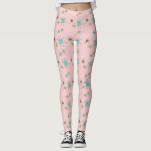 Starbursts Pink Iconique Leggings