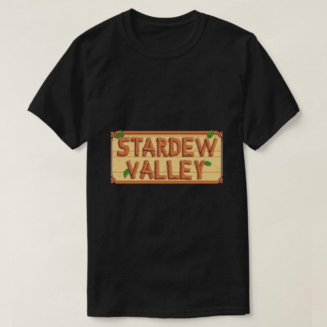 Stardew Valley - logo en bois T-Shirt essentiel (Design devant)