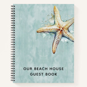 Starfish "1" Beach House Livre d'invité