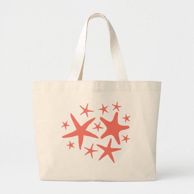 Starfish Beach Tote Bag (Devant)