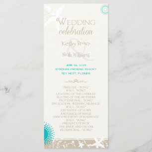 Starfish Destination Beach Wedding Programme
