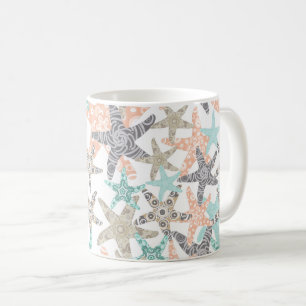 Starfish Mug café Motif sans joint