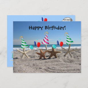 Starfish on the Beach Carte postale