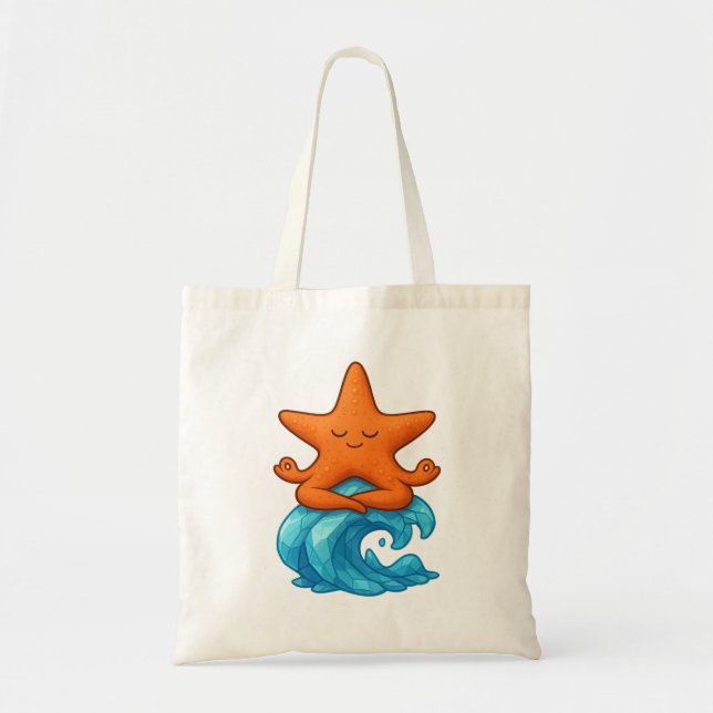 Starfish ⭐ Sac fourre-tout 🐚 | Calme et Manifeste (Devant)