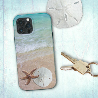 Starfish Sand Dollar Beach Scene coque iphone