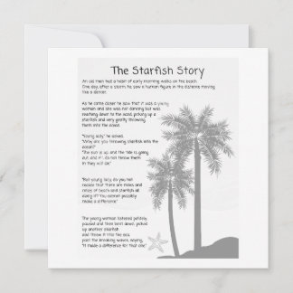 Starfish Story, Starfish Throver, Starfish Poem