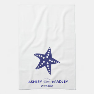 Starfish Tea Towel, Serviette de cuisine pour cade