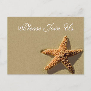 Starfish Tropical Event Et Faire-part de mariage