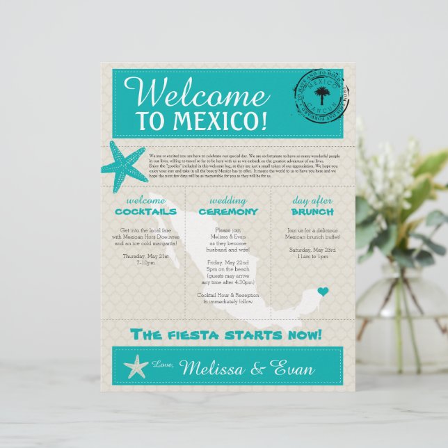 Starfish Turquoise Cancun Mexique Bienvenue (Debout devant)