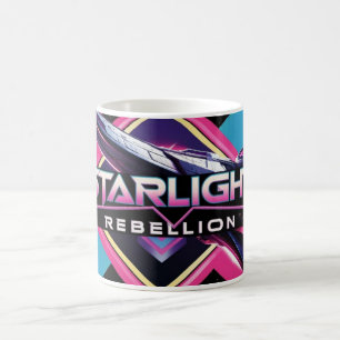 Starlight Rebellion Retro Pop Culture café tasse