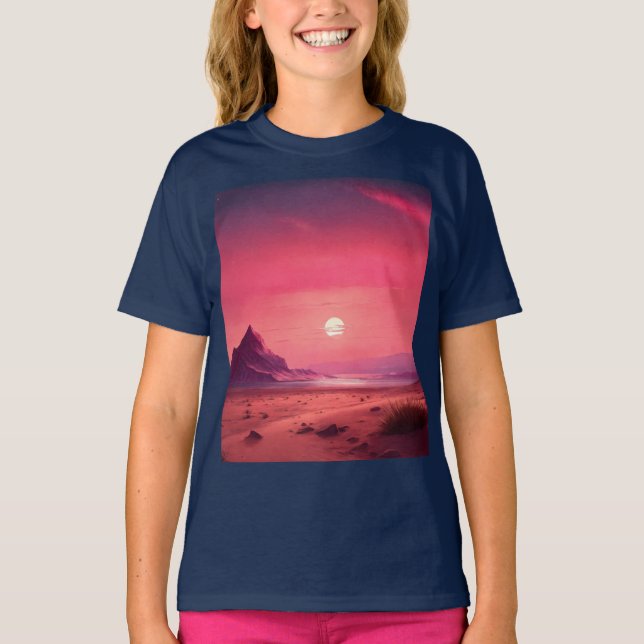 Starlit Desert Dreams T-Shirts pour enfants (Devant)