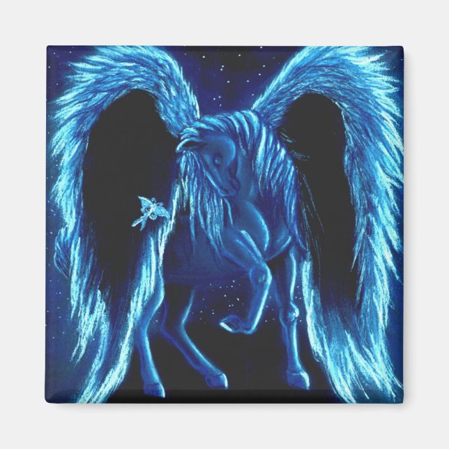 Starlit Stroll Pegasus Magnet (Devant)