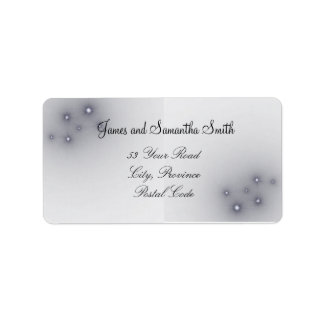 Starry Étiquettes de adresse