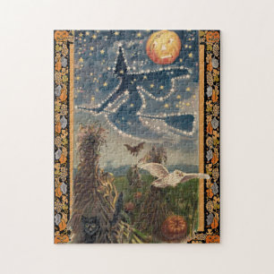 Starry Halloween Night Puzzle