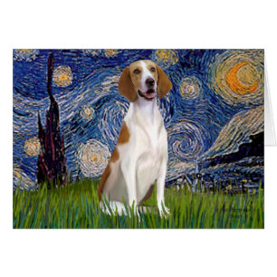 Starry Night - American Foxhound