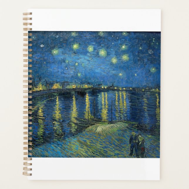 Starry Night Over the Rhone by Vincent van Gogh (Devant)