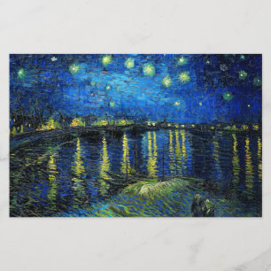 Starry Night Over the Rhone par Vincent Van Gogh