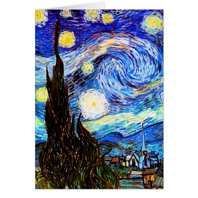 Starry Night Van Gogh Art (Devant)