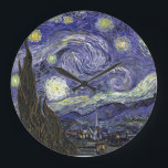 STARRY NIGHT VAN GOGH WALL DESIGNER HORLOGE - CADE<br><div class="desc">STARRY NIGHT VAN GOGH WALL DESIGNER HORLOGE - CADEAUX - MAINTENANCE DU TEMPS - DÉCORATION INTÉRIEURE - PEINTURES CÉLÈBRES - BELLES HORLOGES - MEILLEURS CADEAUX - DÉCORATION DES CHAMBRES Commandez cette belle horloge Van Gogh "Starry Night" dans 3 styles différents. Ça va bien dans les chambres, les salons, les foyers...</div>