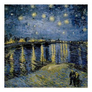 Starry Night Vincent van Gogh Poster