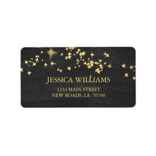 Starry Nights Étiquette de la poste