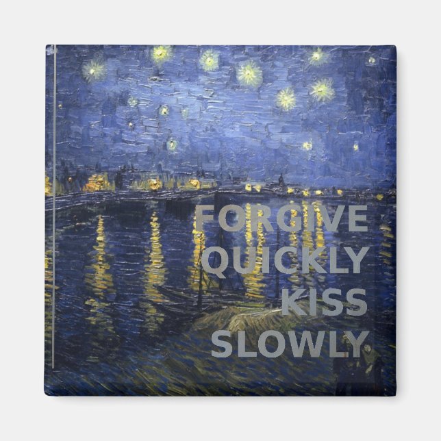 Starry Pardonne Kiss Magnet (Devant)